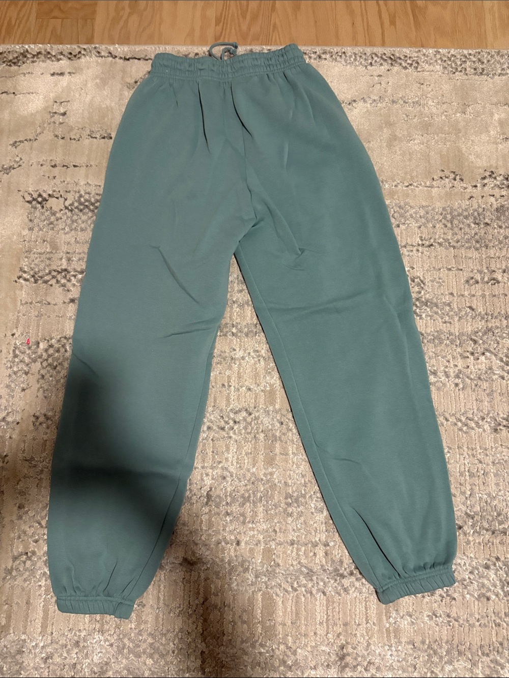 Women’s Small Nike Canon Green Fleece Sweatpants - Picture 6 of 6
